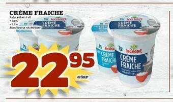 Matdax Crème fraiche erbjuda
