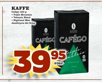Matdax Kaffe erbjuda
