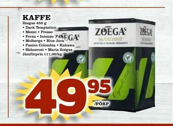 Matdax Kaffe erbjuda