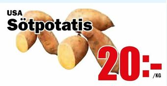 Matdax Sötpotatis erbjuda