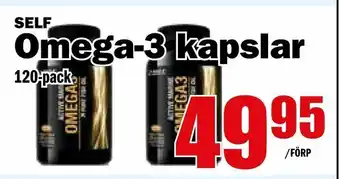 Matdax Omega-3 kapslar erbjuda