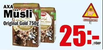 Matdax Müsli erbjuda