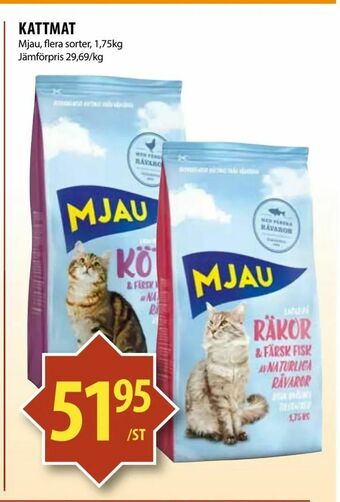 Matvärlden Tensta Kattmat erbjuda