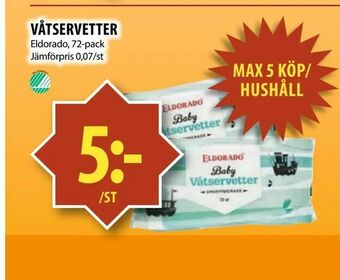 Matvärlden Tensta Våtservetter erbjuda