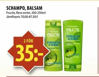 Matvärlden Tensta Schampo, balsam erbjuda