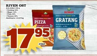 Matvärlden Tensta Riven ost erbjuda