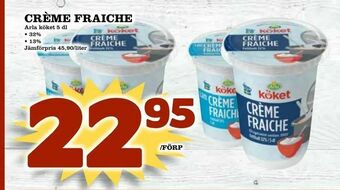Matvärlden Tensta Crème fraiche erbjuda