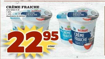 Nya Pulsen Crème fraiche erbjuda