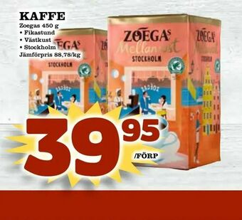 Nya Pulsen Kaffe erbjuda