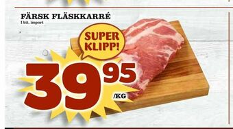 Nya Pulsen Färsk fläskkarré erbjuda