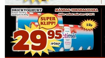 Nya Pulsen Drickyoghurt erbjuda