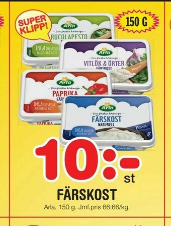 Nya Pulsen Färskost erbjuda