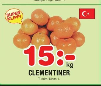 Nya Pulsen Clementiner erbjuda