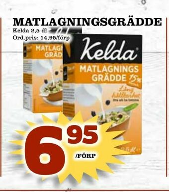 Supergrossen Matlagningsgrädde erbjuda