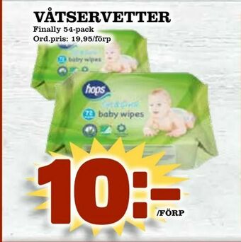 Supergrossen Våtservetter erbjuda