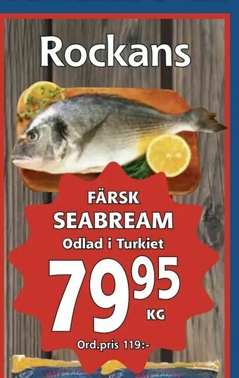 Supergrossen SEABREAM erbjuda