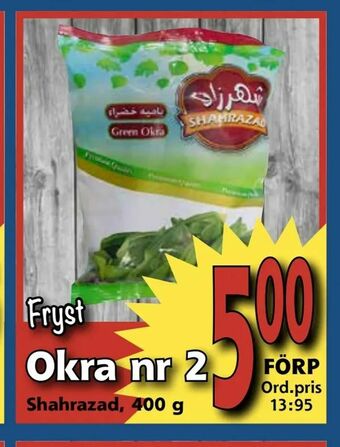 Supergrossen Okra nr 2 erbjuda