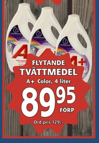 Supergrossen Tvättmedel erbjuda