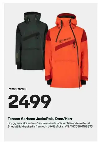 XXL Tenson Aerismo JackoRak, Dam/Herr erbjuda