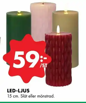 ÖoB Led-ljus erbjuda