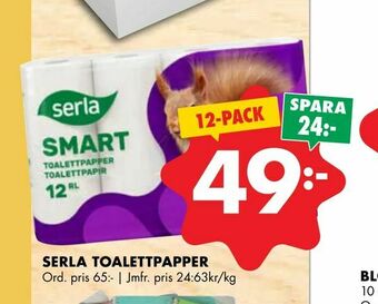 Serla toalettpapper