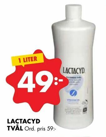 ÖoB Lactacyd tvål erbjuda