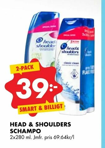 ÖoB Head & shoulders schampo erbjuda