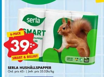 ÖoB Serla hushållspapper erbjuda
