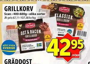 Matvärlden Tensta GRILLKORV erbjuda