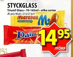 Matvärlden Tensta STYCKGLASS erbjuda