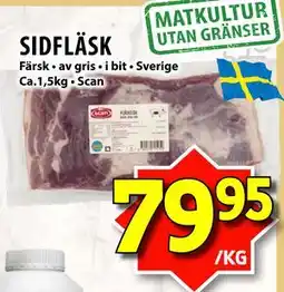 Matvärlden Tensta SIDFLÄSK erbjuda