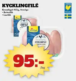 Bonum Matmarknad KRONFÅGEL Kycklingfilé erbjuda