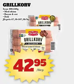 Bonum Matmarknad SCAN Grillkorv erbjuda