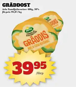 Bonum Matmarknad ARLA Gräddost erbjuda
