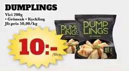 Bonum Matmarknad VICI Dumplings erbjuda