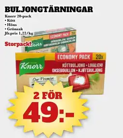 Bonum Matmarknad KNORR Buljongtärningar erbjuda