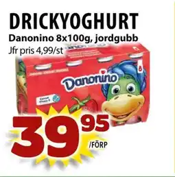 Matvärlden Tensta Danonino Drickyoghurt erbjuda