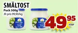 Matvärlden Tensta Puck Smältost erbjuda