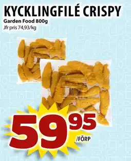 Matvärlden Tensta Garden Food Kycklingfilé crispy erbjuda