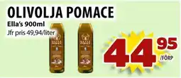 Matvärlden Tensta Ella's Olivolja pomace erbjuda