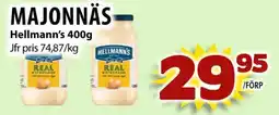 Matvärlden Tensta Hellmann's Majonnäs erbjuda