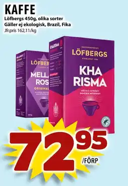 Matvärlden Tensta Löfbergs Kaffe erbjuda