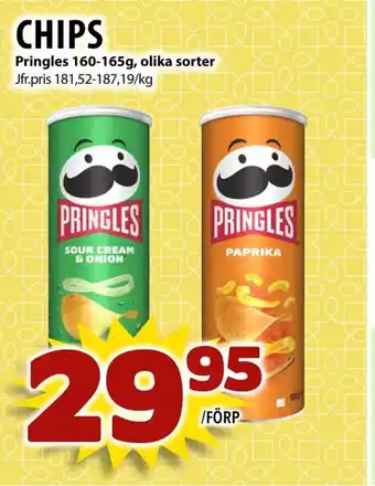 Matvärlden Tensta Pringles Chips erbjuda