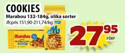 Matvärlden Tensta Marabou Cookies erbjuda