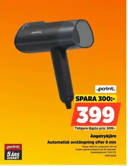 Power Ångstrykjärn automatisk avstängning efter 8 min erbjuda