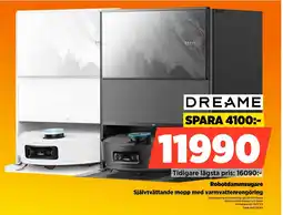 Power Robotdammsugare Självtvättande mopp med varmvattenrengöring erbjuda