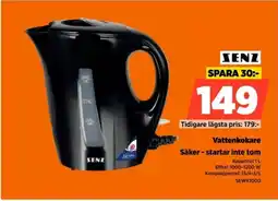 Power Senz vattenkokare säker - startar inte tom erbjuda