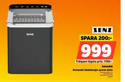 Power Ismaskin kompakt bänkdesign sparar plats erbjuda