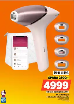 Power IPL hårborttagare 4 tillbehör för olika kroppsdelar erbjuda