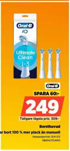 Power Borsthuvud tar bort 100% mer plack än manuell erbjuda